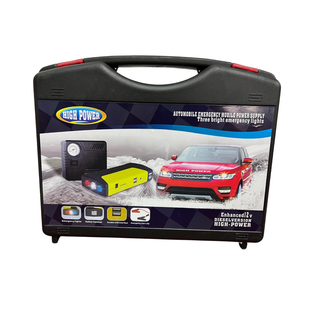 INICIADOR DE BATERIA CON COMPRESOR